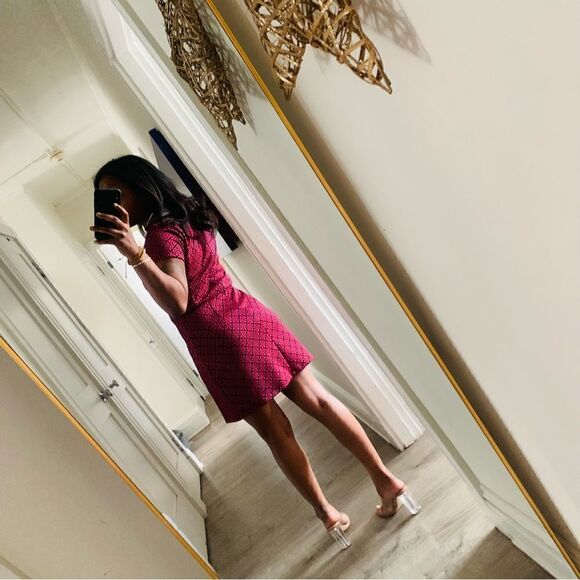 Design Lab Lord & Taylor Red Mini Dress - Picture 10 of 10